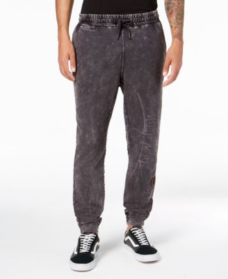 acid wash joggers mens