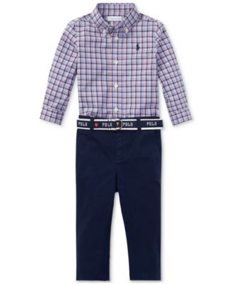 shirt and chinos for baby boy
