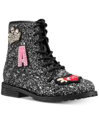 Girls Whitney Chunky Glitter Boots 