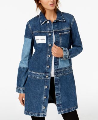 calvin klein trucker dress