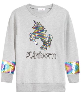 reversible sequin shirt unicorn