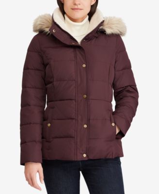 macys ralph lauren puffer coat