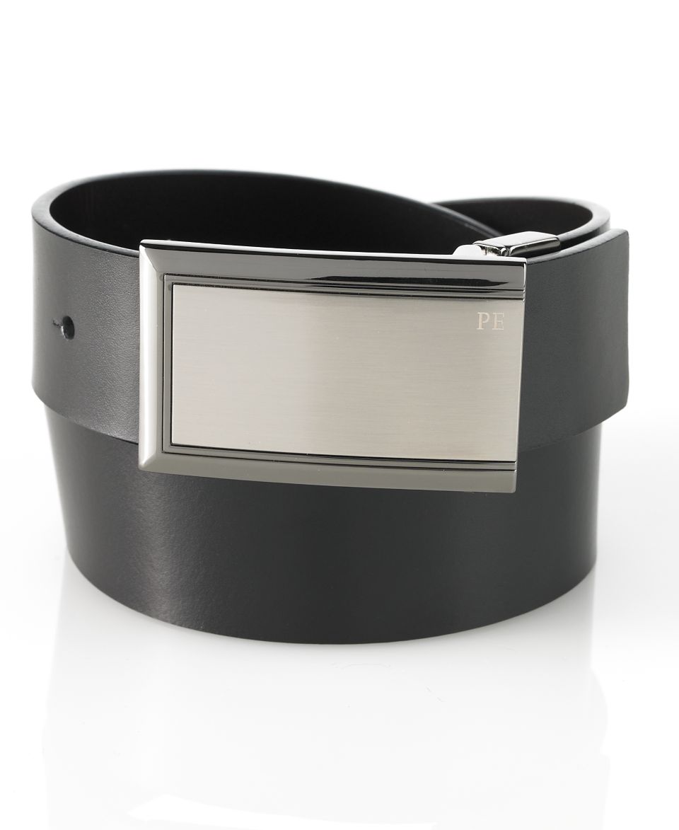 Kenneth Cole Reaction Belt, Dress Plaque Belt   Mens Belts, Wallets