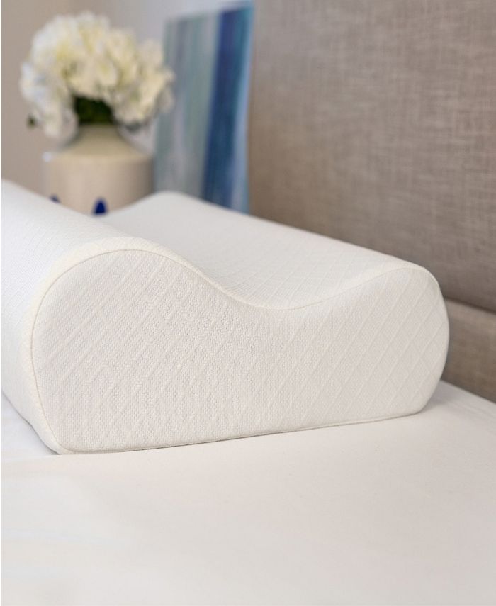 SoftTex Restonic Classic Contour Memory Foam Pillow & Reviews Home