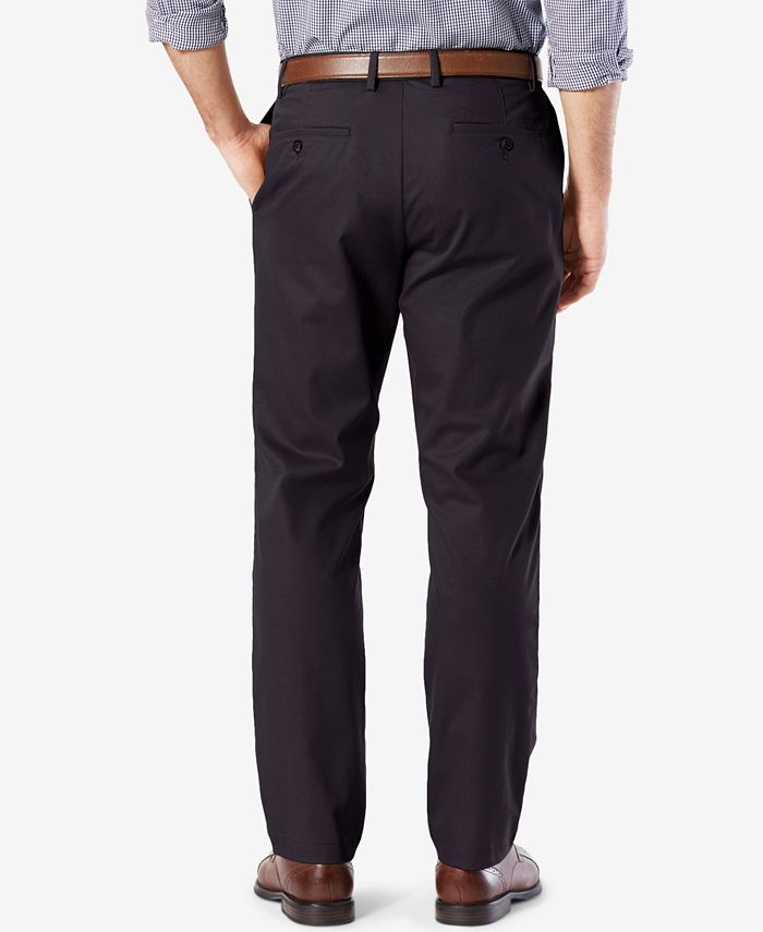 dockers men's athletic fit signature khaki lux cotton stretch pants