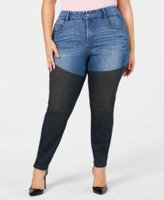 macy's womens plus jeans