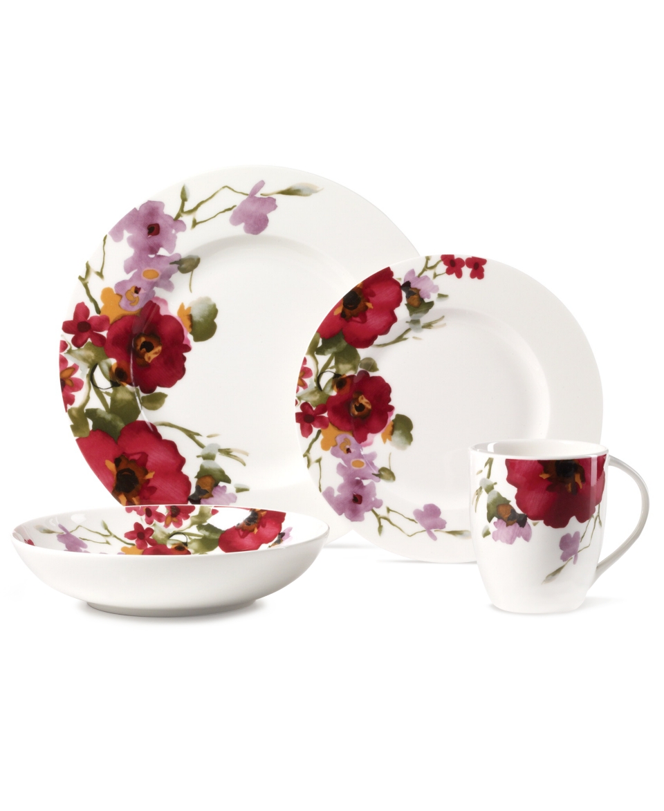 Mikasa Dinnerware, Garden Palette Bouquet Collection