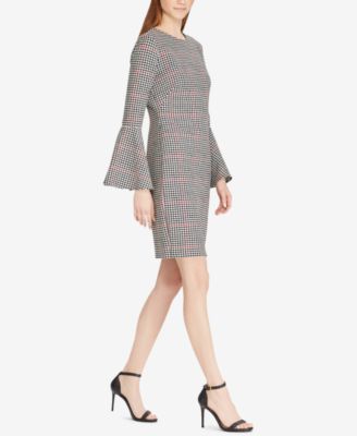 ralph lauren houndstooth dress
