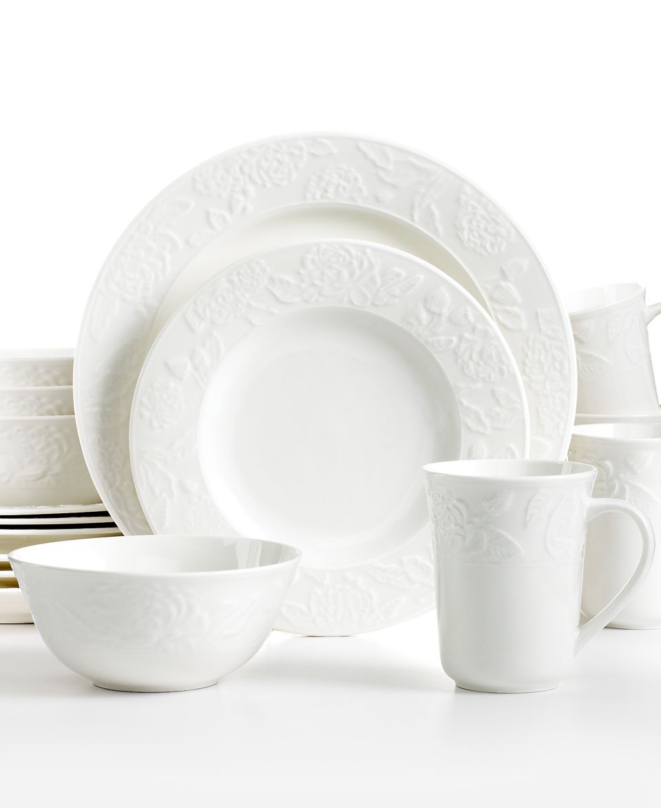 Martha Stewart Collection Dinnerware, French Cupboard 16 Piece Set