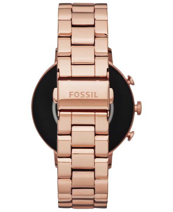 fossil q venture gen 4 rose gold