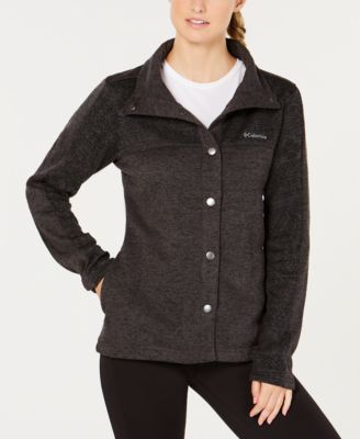 columbia sweater season coat