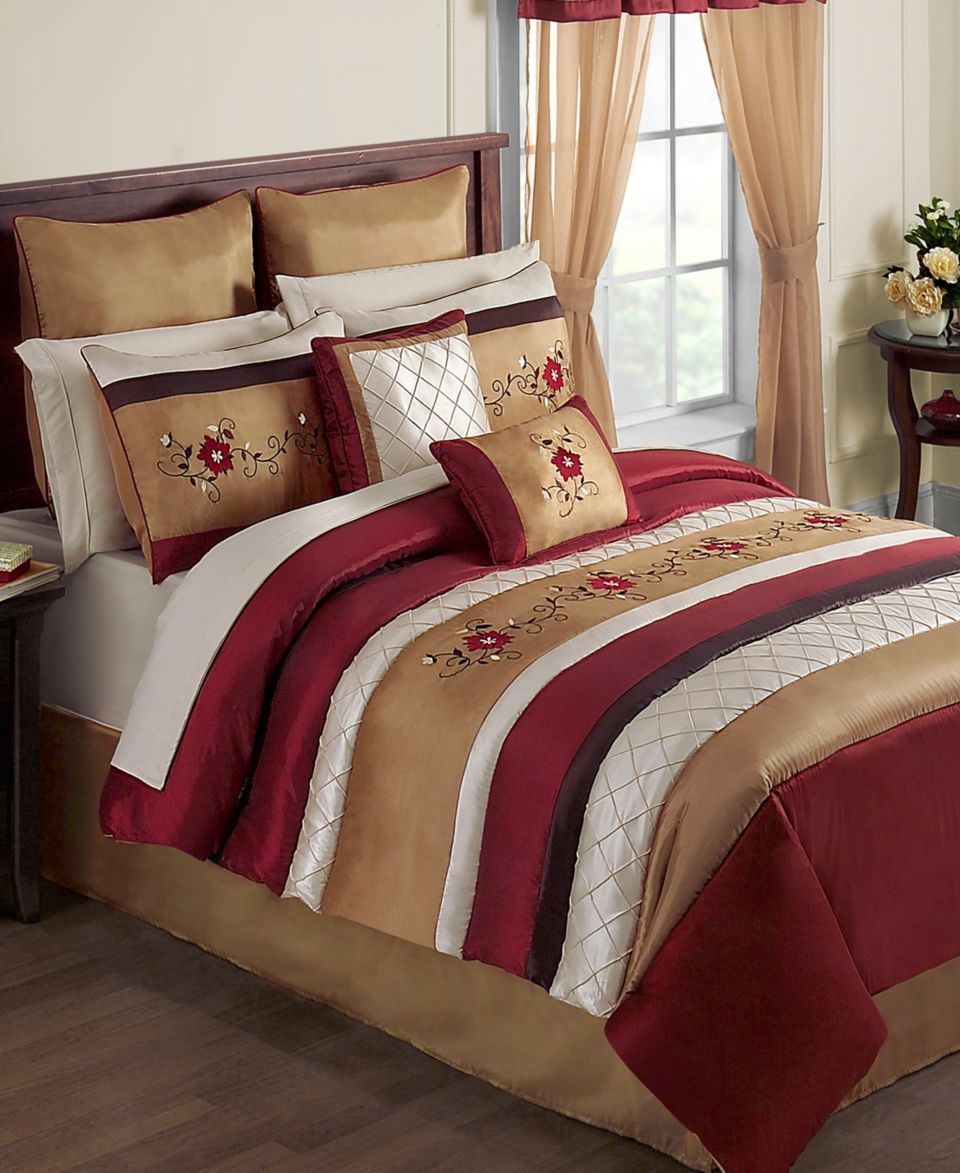 Lynette 20 Piece California King Comforter Set