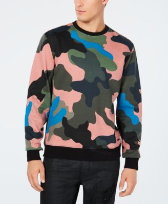 pink camouflage sweater