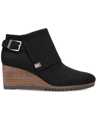 dr scholl's create wedge bootie