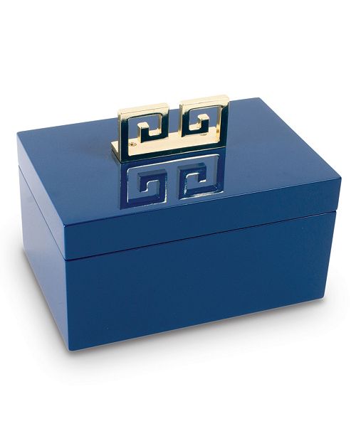 8 Oak Lane Blue Lacquer Jewelry Box Reviews Macy S