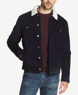 lined trucker jacket mens