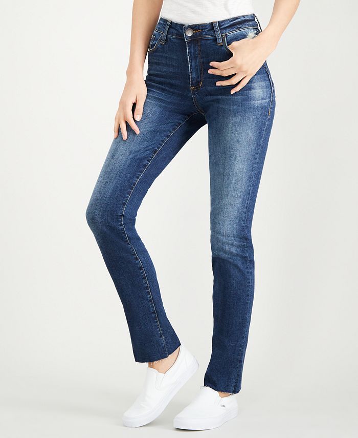 STS Blue Lucia High-Rise Straight-Leg Jeans & Reviews - Jeans - Juniors ...
