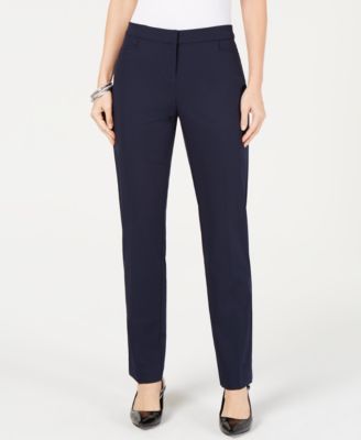 alfani modern straight leg pants