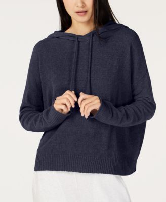 chenille hooded sweater