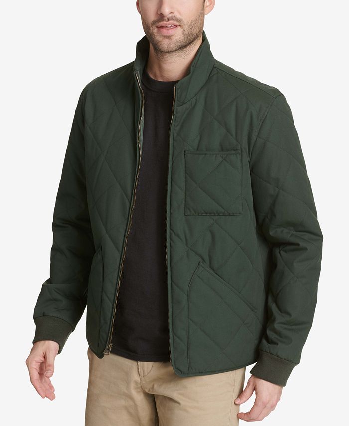 Dockers Men's Quilted Depot Bomber Jacket & Reviews - Coats & Jackets ...