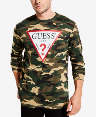 guess camo shirt