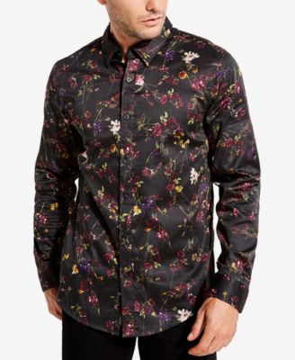 guess floral shirt