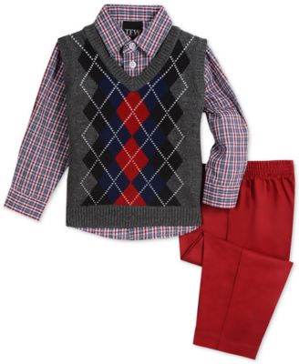 baby argyle sweater vest
