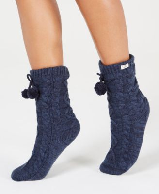 ugg pom pom fleece lined socks
