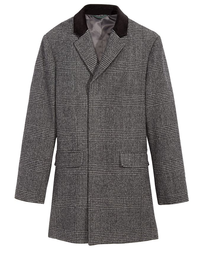 Lauren Ralph Lauren Big Boys Plaid Dress Coat Reviews Coats Jackets Kids Macy S White wool buttoned coat from alberta ferretti featuring classic lapels, side button fastening, front flap pockets, long sleeves and full lining. big boys plaid dress coat