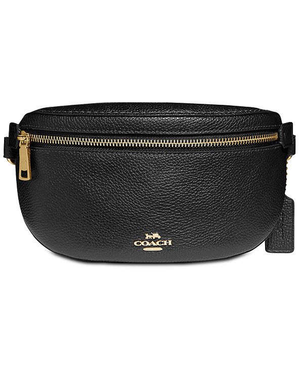COACH Fanny Pack in Pebble Leather & Reviews Handbags & Accessories