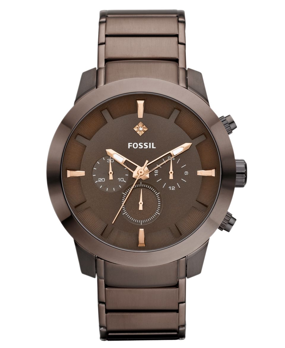 Fossil Watch, Mens Chronograph Stainless Steel Bracelet FS4357   All