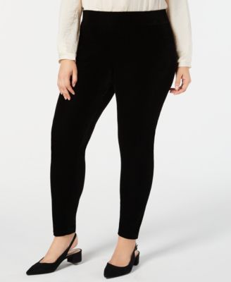 macys velvet leggings