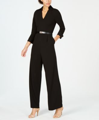 macy's calvin klein jumpsuit