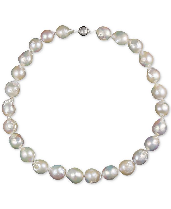 Macy's Cultured Baroque Freshwater Pearl (13-15mm) 18