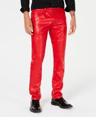 macy's leather pants