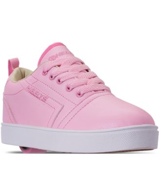 girls pink heelys