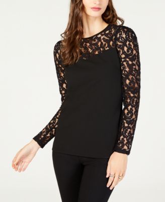 macys michael kors tops