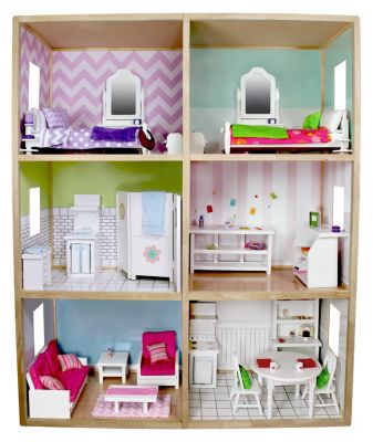 18 inch doll houses