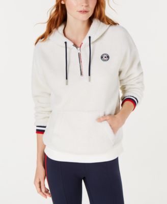 tommy hilfiger fleece sweatshirt