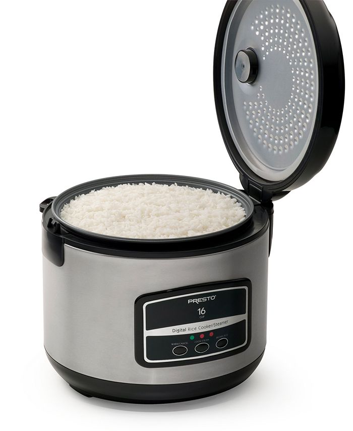 Presto 16Cup Digital Rice Cooker/Steamer & Reviews Small Appliances