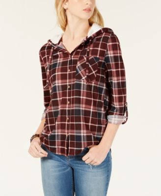 polly and esther hooded flannel