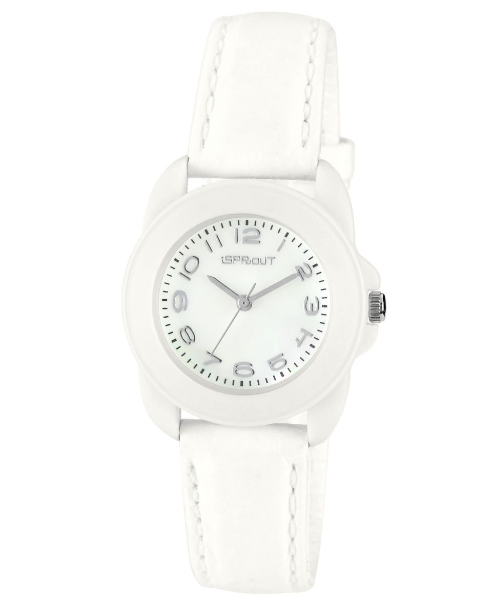 Sprout Watch, Womens Eco Friendly White Tyvek Strap 28mm ST