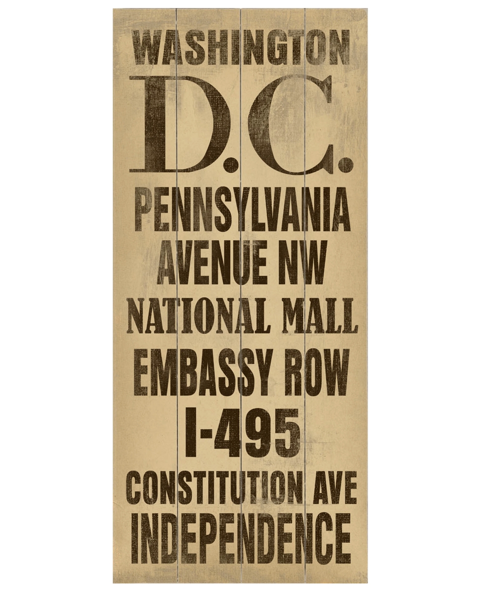 ArteHouse Wall Art, Washington DC Transit Sign