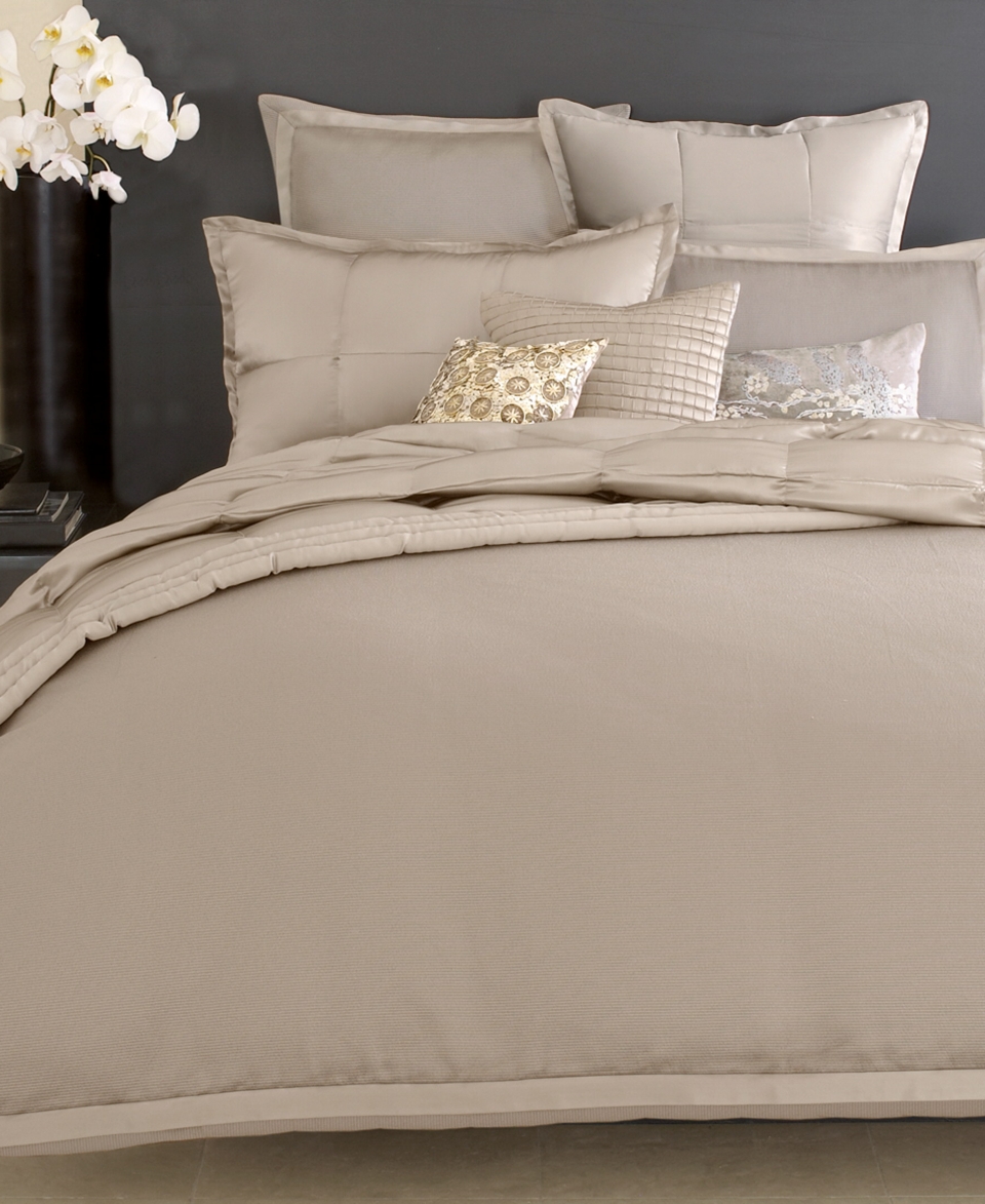 Donna Karan Bedding, Modern Classics Platinum Ash Collection   Bedding 