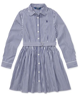 ralph lauren girls shirt dress