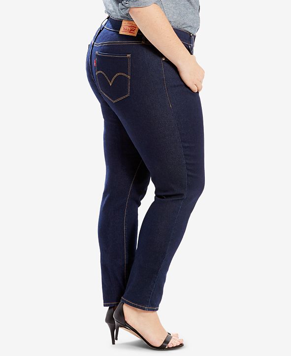 plus size levi's 311 shaping skinny jeans