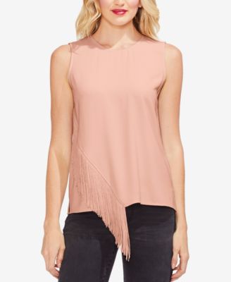 vince camuto fringe top