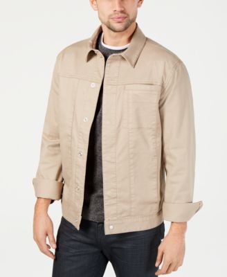beige jean jacket men