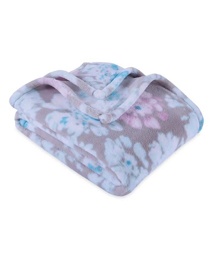 Berkshire Blanket & Home Co.® Peony Print PrimaLush™ Throw & Reviews Blankets & Throws Bed