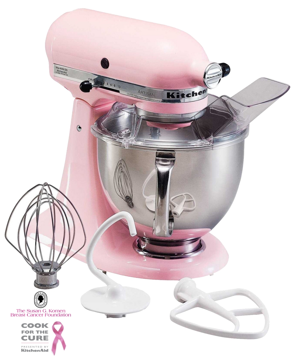 KitchenAid KSM150PSPK Stand Mixer, 5 Qt. Artisan Cook for the Cure